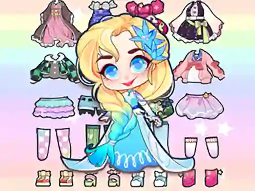 Igra Hair Doll Dress Up World spletu