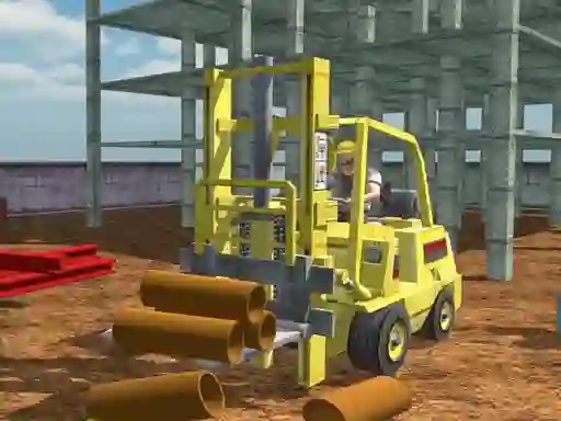 Igra Forklift Drive Simulator spletu