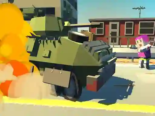 Igra Tank vs Zombie spletu
