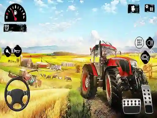 Igra Offroad Tractor Farmer Simulator 2022: Cargo Drive spletu