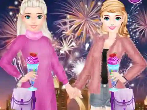 Igra Bffs New Year Eve spletu