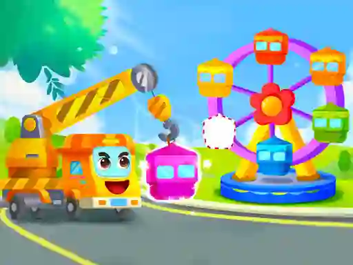 Igra Little Panda Truck Team spletu