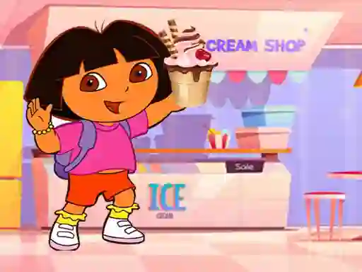 Igra Ice Cream Maker With Dora spletu