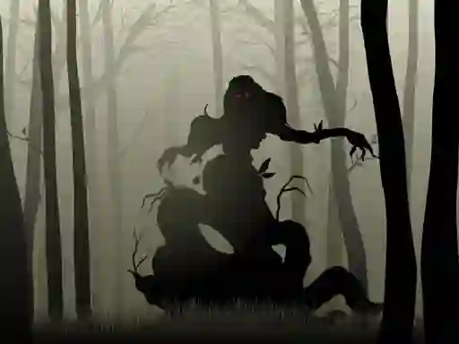 Igra Evil Spirits Jigsaw spletu