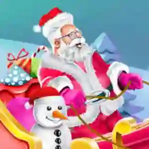 Igra Design santas sleigh spletu