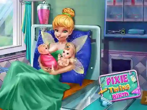 Igra Pixie Twins Birth spletu