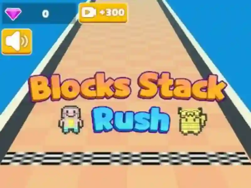 Igra Blocks Stack Rush spletu