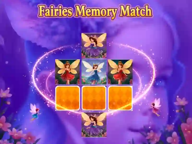 Igra Fairies Memory Match spletu