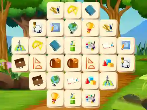 Igra School Mahjong Deluxe spletu