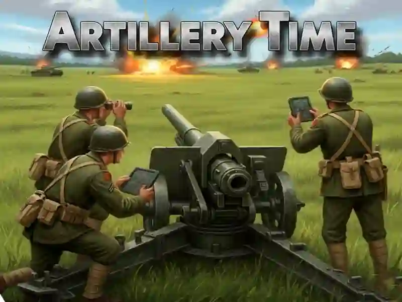 Igra Artillery Time spletu