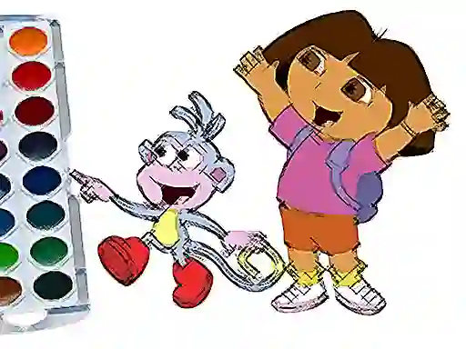 Igra Cute Girl Coloring Book spletu