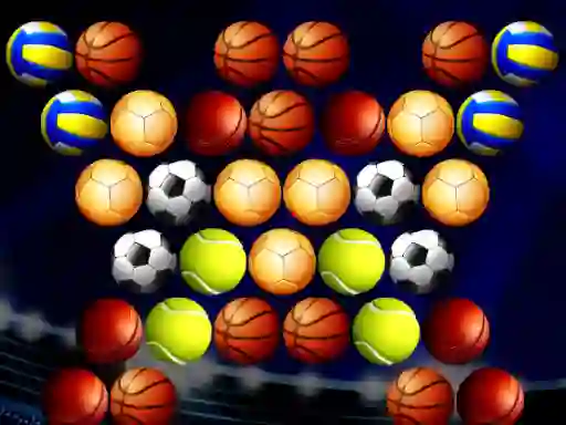 Igra Bubble Shooter Golden Football spletu