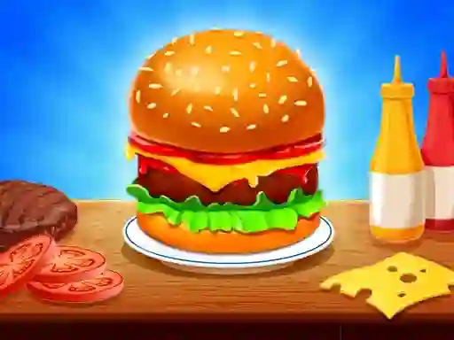 Igra Burger Cafe spletu