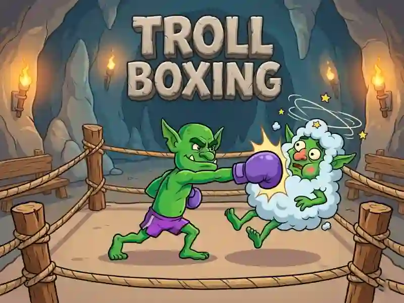 Igra Troll Boxing spletu