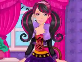 Igra Barbie Monster High Halloween spletu