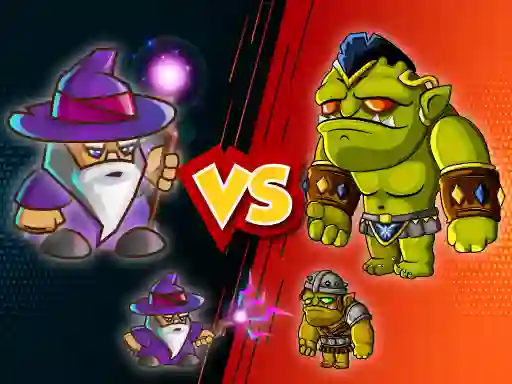 Igra Wizard vs. Orcs spletu