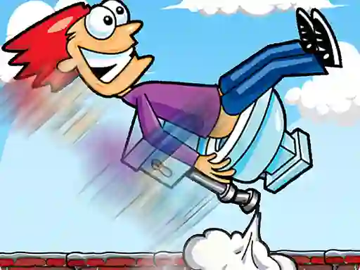 Igra Farting Flippy King spletu