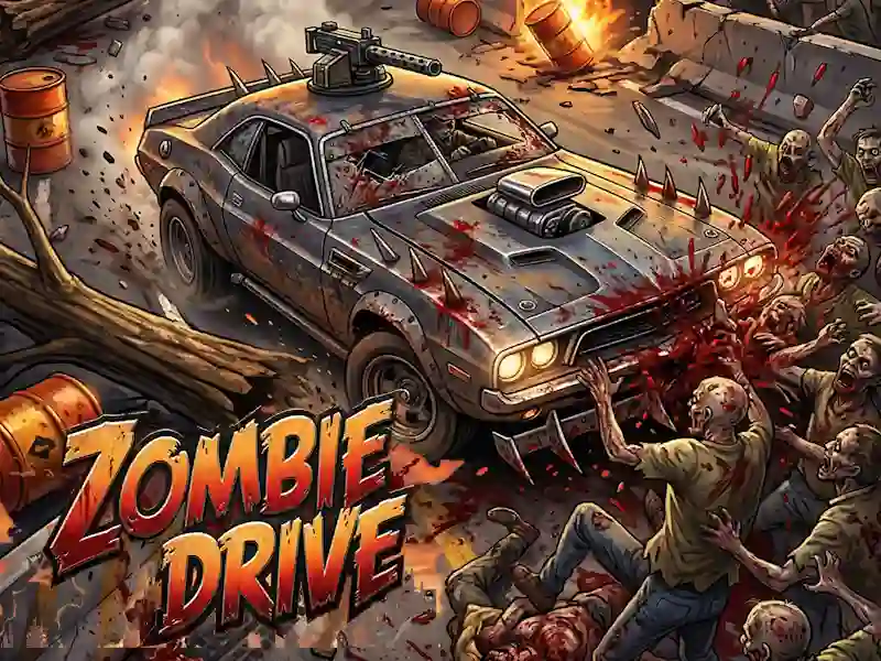 Igra Zombie drive spletu