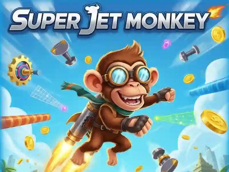 Igra Super Jet Monkey spletu