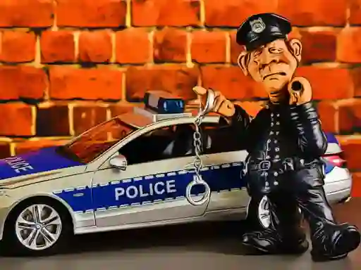 Igra Police Officers Puzzle spletu