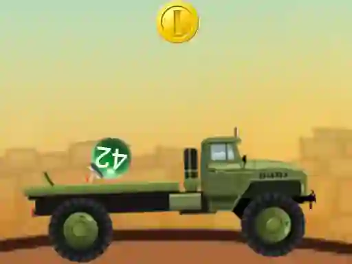 Igra Bomber Truck spletu