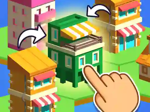 Igra Crafty Town Merge City spletu