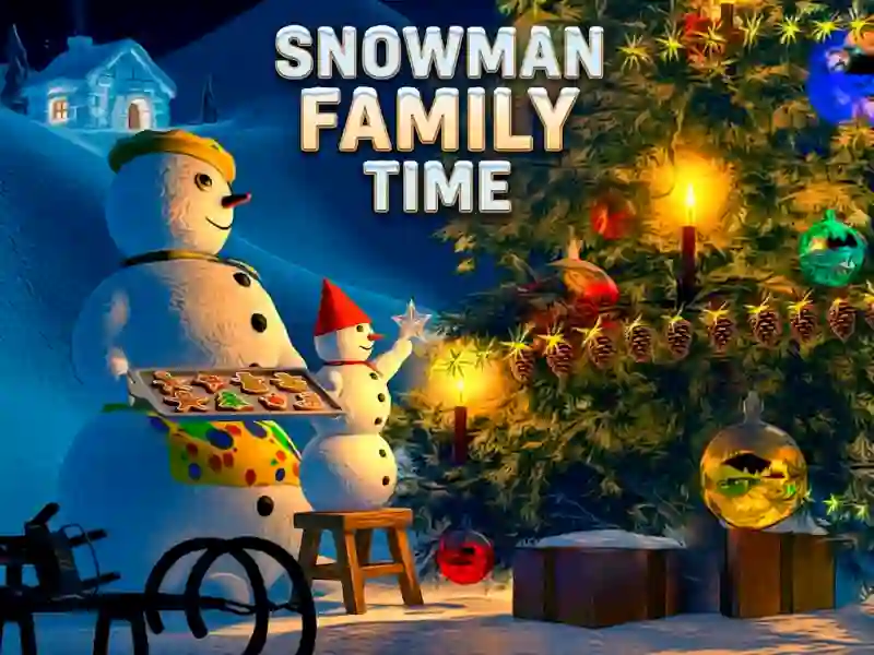 Igra Snowman Family Time spletu