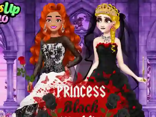 Igra Princess Black Wedding Dress spletu