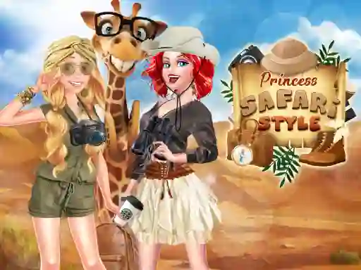 Igra Princesses: Safari Style spletu