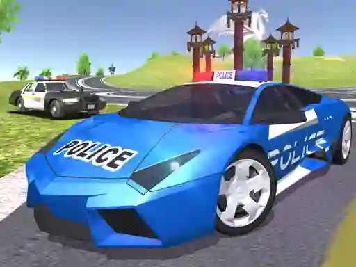 Igra Police Car Simulator 3d spletu