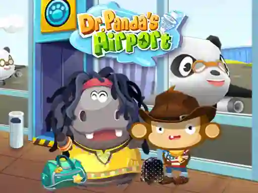 Igra Dr.Panda's Airport spletu