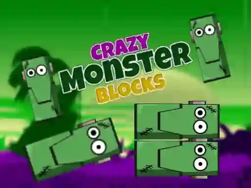Igra Crazy Monster Blocks spletu