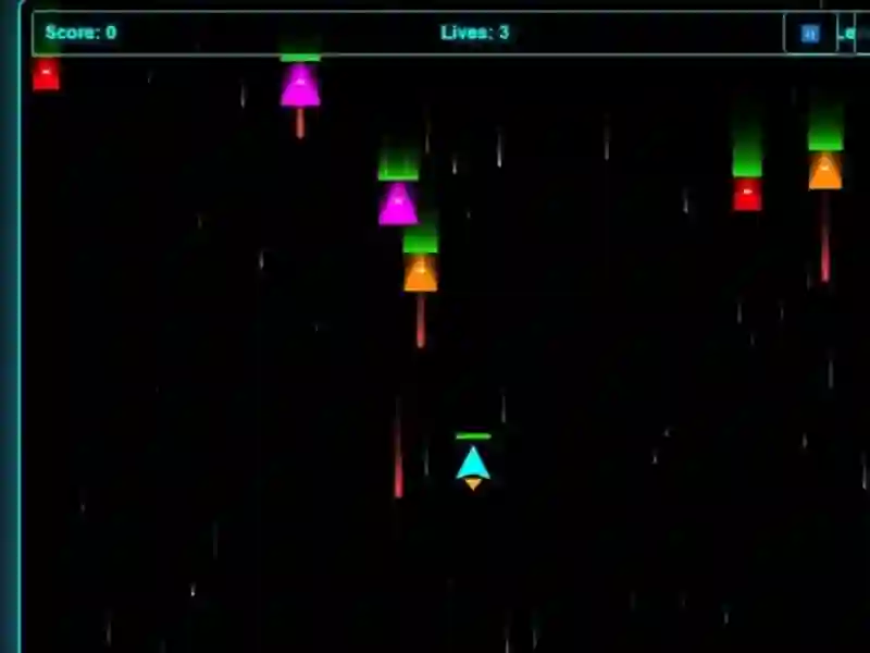 Igra Space Defender spletu