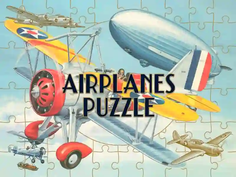 Igra Airplanes Puzzle spletu