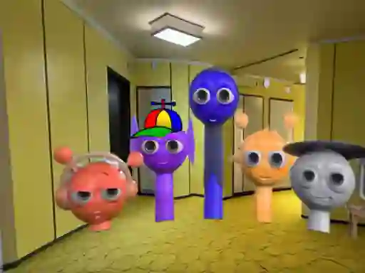 Igra Sprunki Backroom Terrors Skibidi Toilet spletu