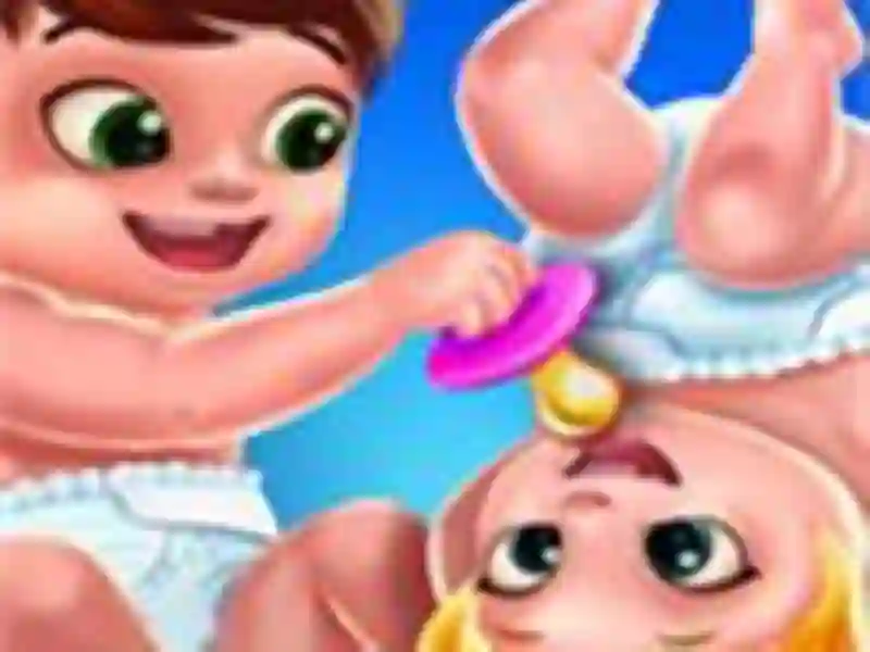 Igra Baby Twins Caring Day spletu