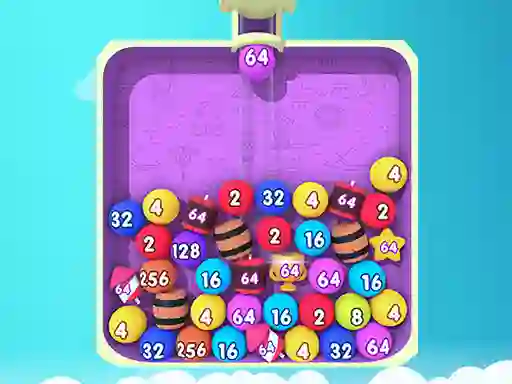 Igra Bubble Merge 2048 spletu