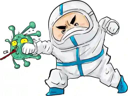 Igra Against Coronavirus Slide spletu