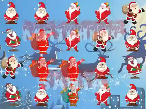 Igra Matching Santa spletu
