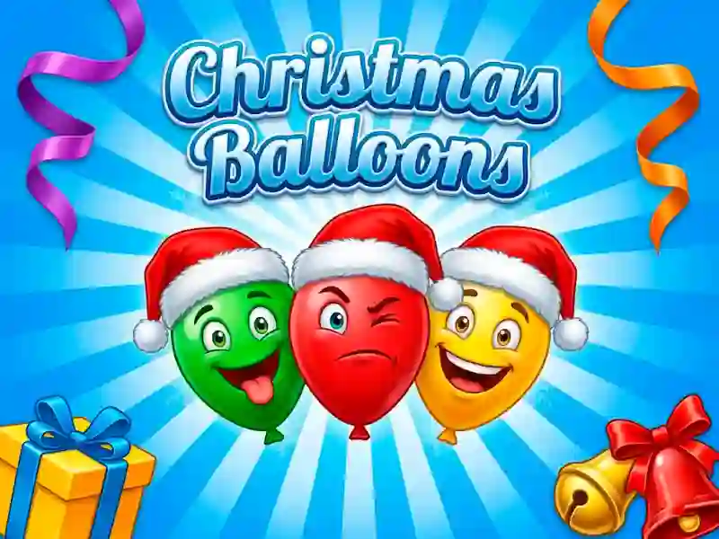 Igra Christmas Balloons spletu
