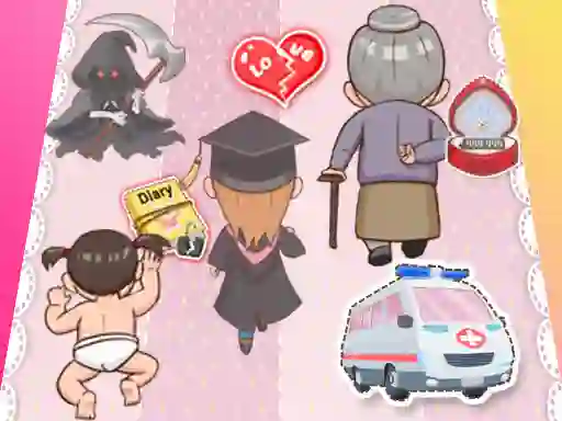 Igra Run Life Simulator spletu