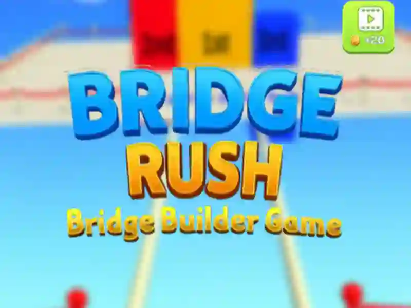 Igra Bridge Rush Bridge Builder Game spletu