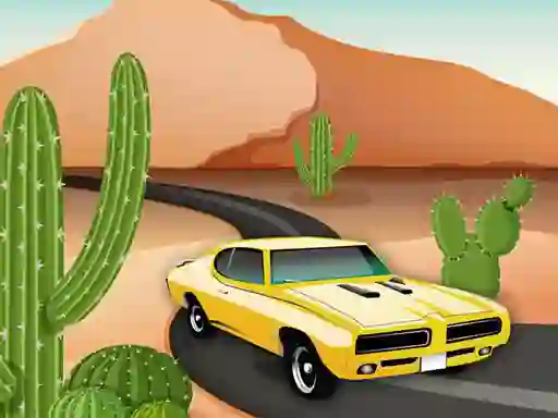 Igra Desert Car Race spletu