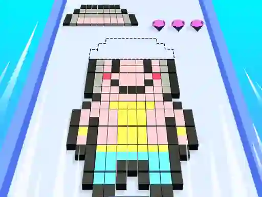 Igra Blocks Stack Rush spletu