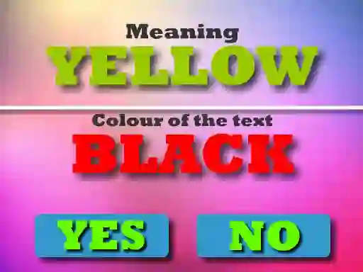 Igra Colour Text Challeenge spletu