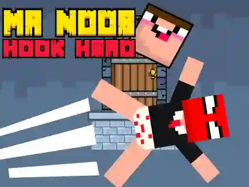 Igra Mr Noob Hook Hero spletu