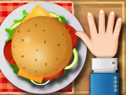Igra Burger Challenge spletu