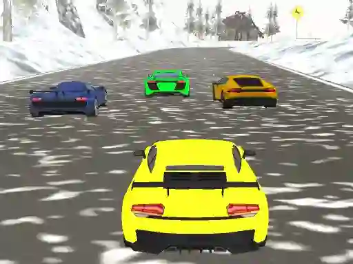 Igra Snow Hill Racing spletu