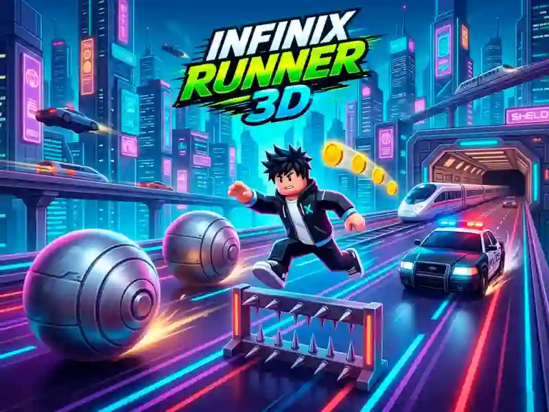 Igra Infinix Runner 3D spletu