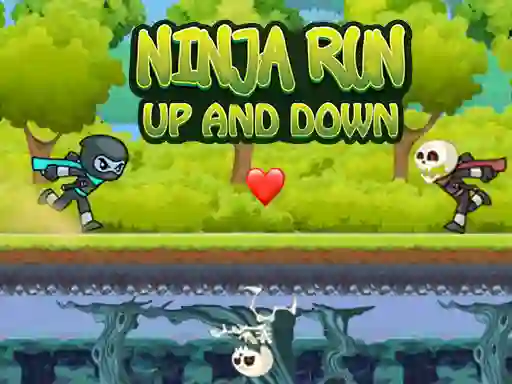 Igra Ninja Run Up And Down spletu